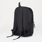 Рюкзак, отдел на молнии, наружный карман, кошелёк, цвет чёрный - Фото 3