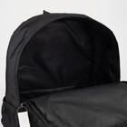 Рюкзак, отдел на молнии, наружный карман, кошелёк, цвет чёрный - Фото 5
