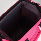 Рюкзак школьный текстильный «Ты такой котик», с карманом, 25х13х38, розовый - Фото 8