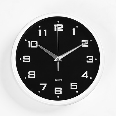 Часы настенные "Эдит", d-25 см, дискретный ход