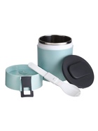 Ланч бокс TAKE IT EASY «В школу», 450 мл, 12.3×9.2 см, с приборами, сохраняет тепло 6 часов, нержавеющая сталь, голубой - Фото 3