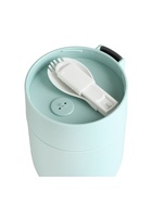 Ланч бокс TAKE IT EASY «В школу», 450 мл, 12.3×9.2 см, с приборами, сохраняет тепло 6 часов, нержавеющая сталь, голубой - Фото 4