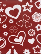 Бумага упаковочная глянцевая «Сердце», двусторонняя, 70×100 см - Фото 4