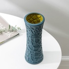 Ваза для цветов, пластик, 8.2×22 см, 650 мл, синяя - Фото 3