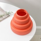 Ваза для цветов, 8,2×15,7×15,5 см, 1,8 л, цвет МИКС - фото 24362988