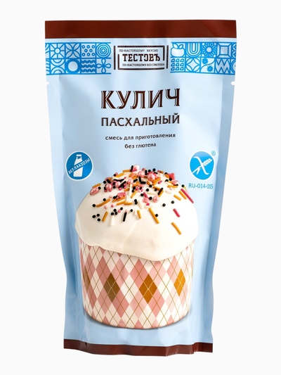 Смесь для приготовления пасхального кулича (безглютеновая), 200 г
