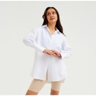 Блузка женская MINAKU: Casual Collection, цвет белый, размер 42 - фото 321320546