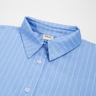 Блузка женская MINAKU: Casual Collection, цвет голубой, размер 48 7690064