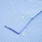 Блузка женская MINAKU: Casual Collection, цвет голубой, размер 48 7690064