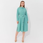 Платье женское MINAKU: Casual collection, цвет зелёный, размер 48 - фото 318793287