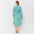 Платье женское MINAKU: Casual collection, цвет зелёный, размер 48 - Фото 3