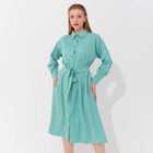Платье женское MINAKU: Casual collection, цвет зелёный, размер 50 - Фото 4