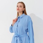 Платье женское MINAKU: Casual collection, цвет голубой, размер 42 - Фото 4