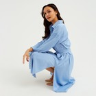 Платье женское MINAKU: Casual collection, цвет голубой, размер 42 - Фото 7