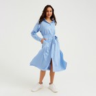Платье женское MINAKU: Casual collection, цвет голубой, размер 46 - Фото 6