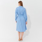 Платье женское MINAKU: Casual collection, цвет голубой, размер 48 - Фото 3
