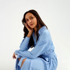 Платье женское MINAKU: Casual collection, цвет голубой, размер 50 - Фото 4