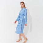 Платье женское MINAKU: Casual collection, цвет голубой, размер 50 - Фото 6