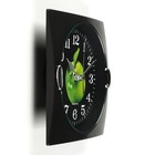 Часы настенные, серия: Кухня, "Яблоко", дискретный ход, 15 х 15 см - фото 6552027