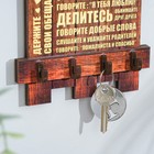 Ключница "Дом с подковой", ламинация, 20х29 см 7722516 - фото 16284274