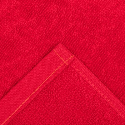 Полотенце махровое «Этель. Ты просто огонь» 30×30 см, 100 хлопок, 340 г/м², красное