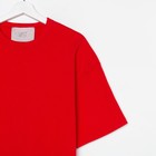 Футболка женская MIST Basic, размер L-XL, цвет красный - Фото 8