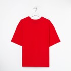 Футболка женская MIST Basic, размер L-XL, цвет красный - Фото 10