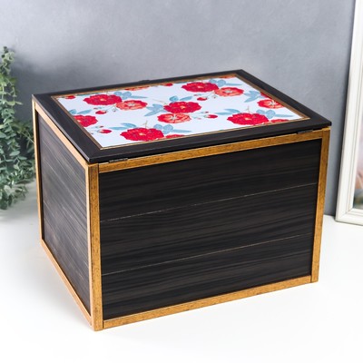 Шкатулка Сундук Венге 2 картинки 35,5х44,5х32 см