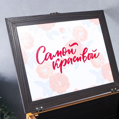 Шкатулка Сундук Венге 2 картинки 35,5х44,5х32 см