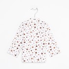 Кофточка детская, цвет белый/бежевый, рост 74 см - фото 33479634