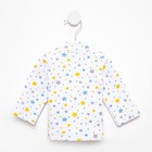 Кофточка детская, цвет белый/синий, рост 62 см - фото 33479640