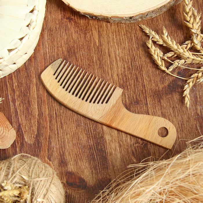 Расческа, дуб, микс, 20,5 см - Фото 1