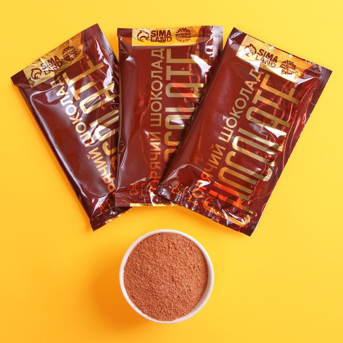 Горячий шоколад: МИКС (клубника, орех, классический) 25 г. - Фото 1