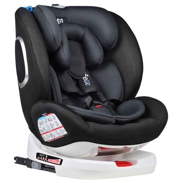Автокресло детское Farfello YB102A(2), крепление Isofix, цвет чёрный - Фото 1