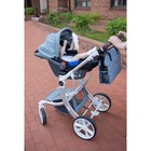 Автолюлька детская к коляске Farfello Aimile KS-2150/a, группа 0+ (0-13 кг), цвет шоколадный - Фото 9