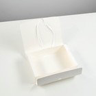 Коробка складная, белая, 21 х 15 x 5 см - Фото 3