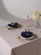 Набор салфеток с декоративными кольцами Grey pleasure, 40×40 см - 2 шт., 100% хлопок, саржа 190 г/м² - Фото 2