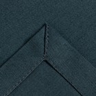 Набор салфеток с декоративными кольцами Grey pleasure, 40×40 см - 2 шт., 100% хлопок, саржа 190 г/м² - Фото 6