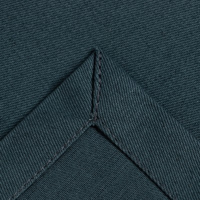 Набор салфеток с декоративными кольцами «Этель» Grey pleasure, 40×40 см - 2 шт., 100% хлопок, саржа 190 г/м²