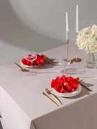 Набор салфеток с декоративными кольцами Red pleasure, 40×40 см - 4 шт., 100% хлопок, саржа 190 г/м² - Фото 13