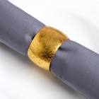 Набор салфеток с декоративными кольцами Grey pleasure, 40×40 см - 4 шт., 100% хлопок, саржа 190 г/м² - Фото 3