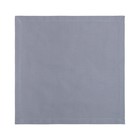 Набор салфеток с декоративными кольцами Grey pleasure, 40×40 см - 4 шт., 100% хлопок, саржа 190 г/м² - Фото 4