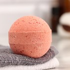 Бомбочка для ванны с шиммером "Добропаровъ" вишня, 110 гр,  красный - Фото 3