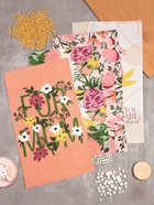 Набор кухонных полотенец Доляна Spring mood, 35×60 см-4 шт., 100% хлопок - Фото 3