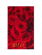 Набор кухонных полотенец «Доляна. Для тебя», 2 шт., 35×60 см, красные - Фото 2