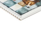 Альбом для рисования А4, 20 листов на гребне "Корги спящие", жёсткая подложка, блок акварельная бумага 200 г/м2, ГОЗНАК СПБ - фото 24286380