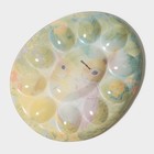 Подставка для яиц 10 ячеек Доляна «Кроличьи истории», 24×20.6 см, стекло, разноцветная - Фото 9