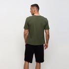 Футболка мужская MINAKU: Basic line MAN, цвет хаки, р-р 52 7452142