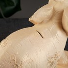 Копилка для денег «Слон индийский», гипс под слоновую кость, 32×15×36 см - Фото 4