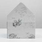 Коробка-письмо «Шебби», 25 × 33 × 10 см  (артикул 7405512)  большой выбор товаров оптом и в розницу по низким ценам с доставкой